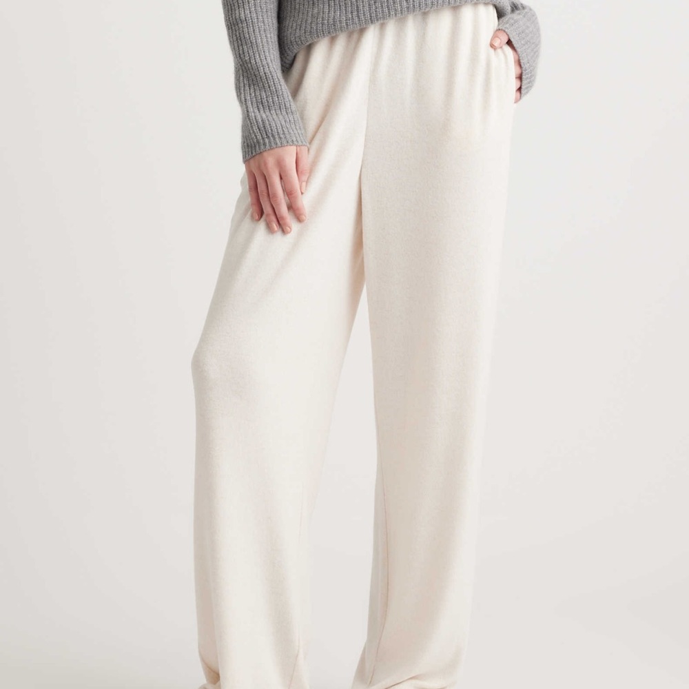 White Express Lounge Pants